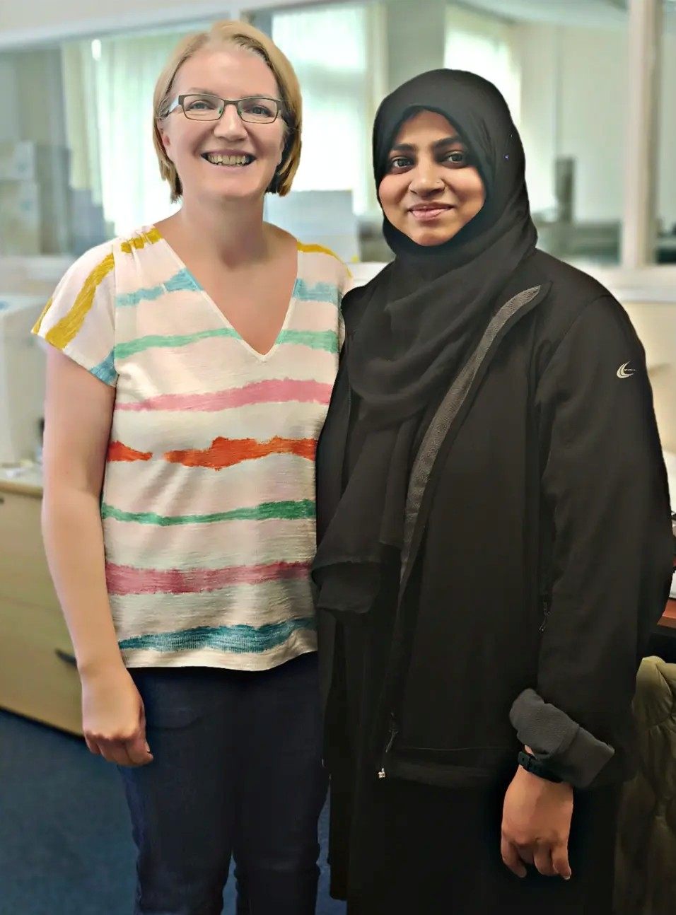 At the University of Glasgow during the HEC PhD fellowship, March 2023